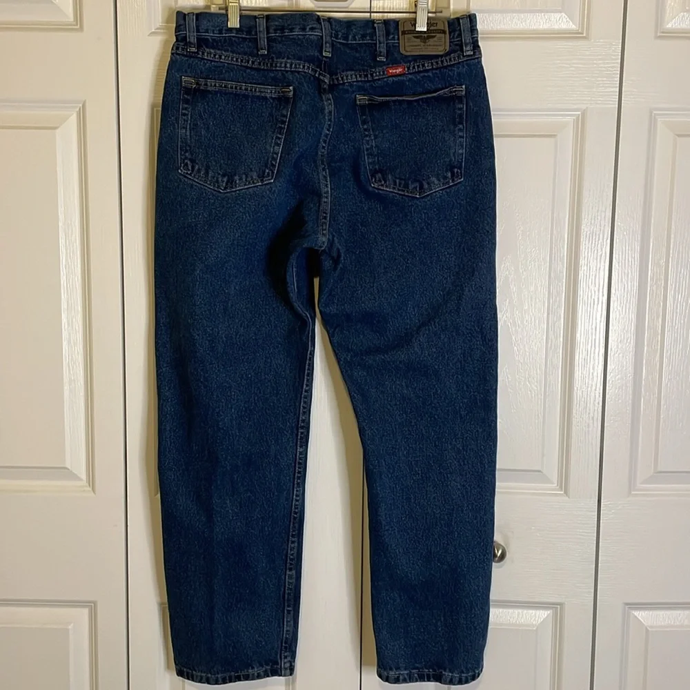 WRANGLER 5-Pocket Denim Jeans, Men’s Size 36x30, Blue